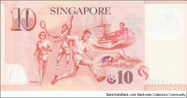 Banknote from Singapore year 2006