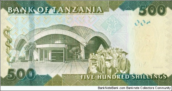 Banknote from Tanzania year 2010