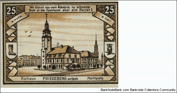 Banknote from Germany year 1922