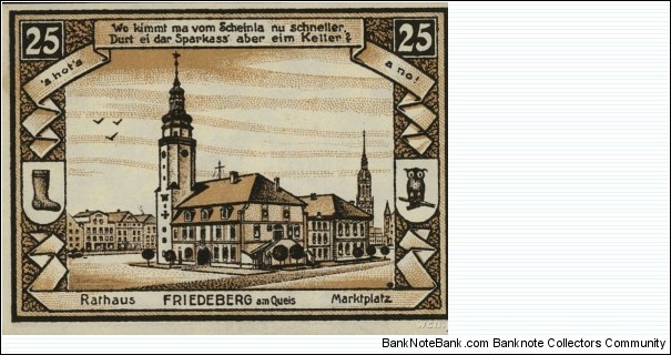 Banknote from Germany year 1922