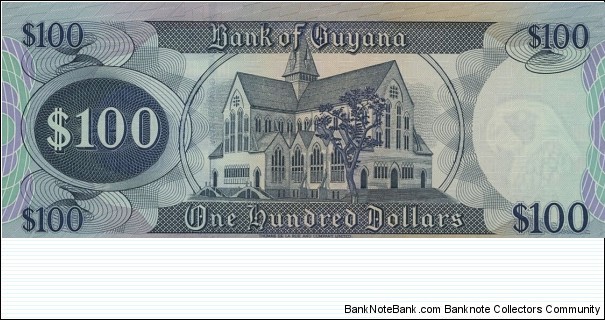 Banknote from Guyana year 1989