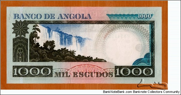 Banknote from Angola year 1973