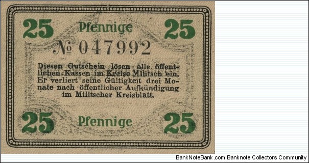 Banknote from Germany year 1920