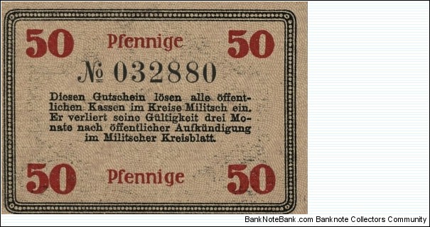 Banknote from Germany year 1920