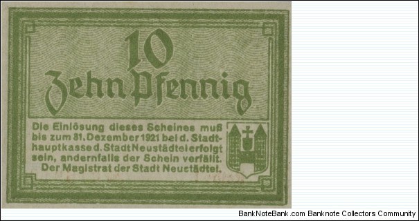 Banknote from Germany year 1921