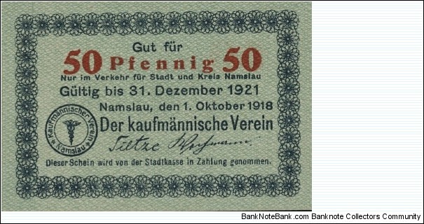 Banknote from Germany year 1918