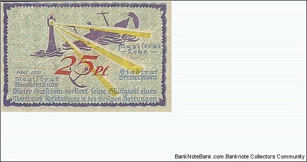 Banknote from Germany year 1921