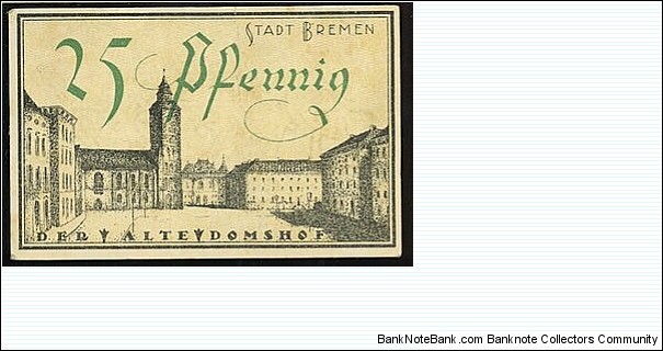 Banknote from Germany year 1921