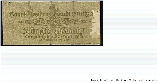 Banknote from Germany year 1919