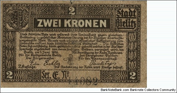 Banknote from Poland year 1919