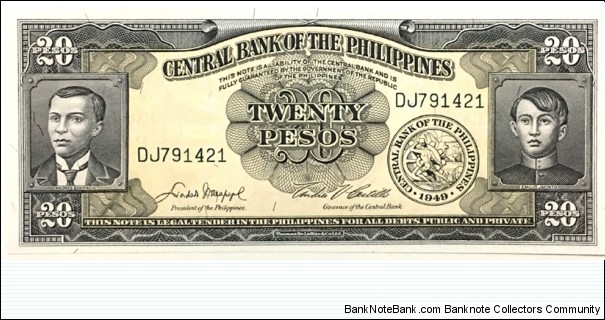 20 Pesos Banknote