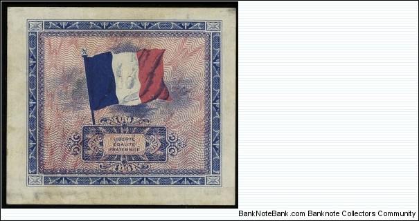 Banknote from France year 1944