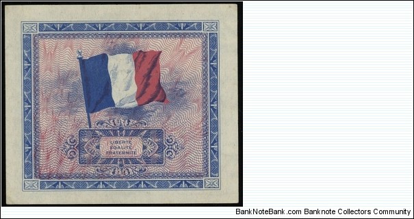 Banknote from France year 1944