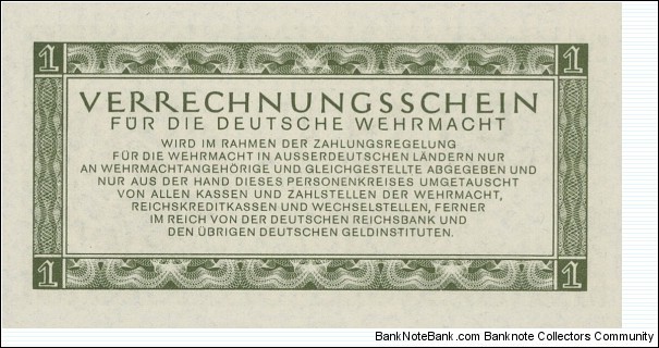 Banknote from Germany year 1944