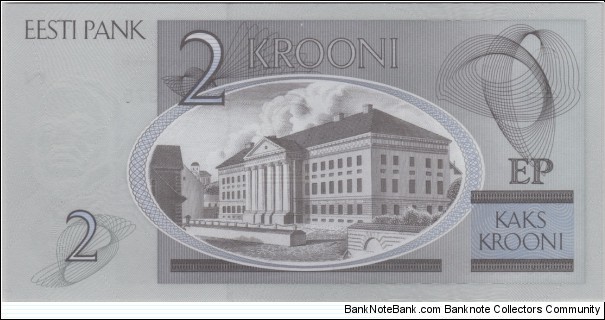 Banknote from Estonia year 2006