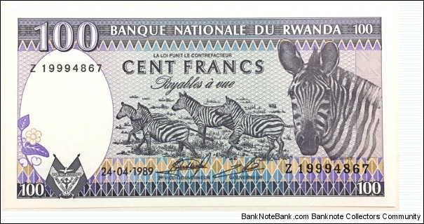 100 Francs Banknote