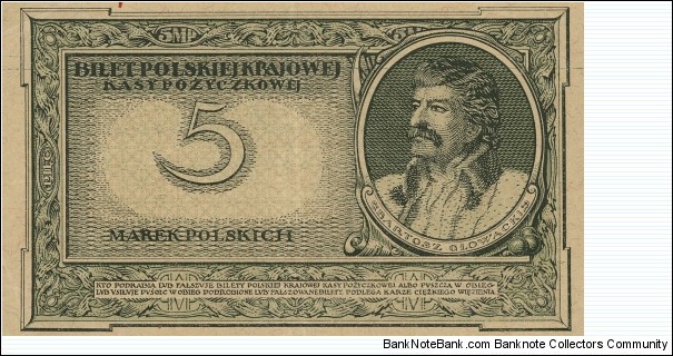 5 Marek Banknote