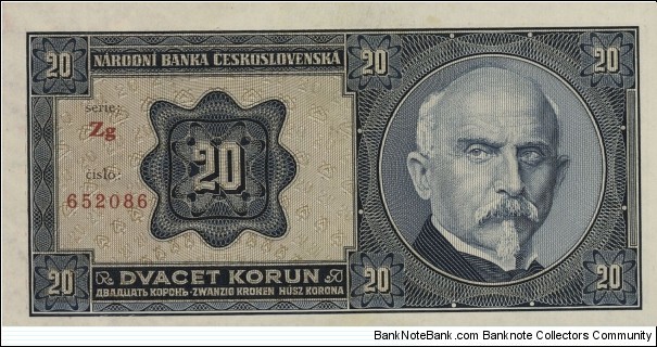 20 Korun Banknote