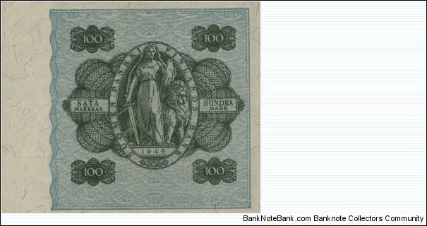 Banknote from Finland year 1945