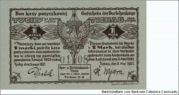 1 Marka - Tychy Banknote