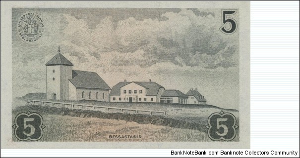 Banknote from Iceland year 1957