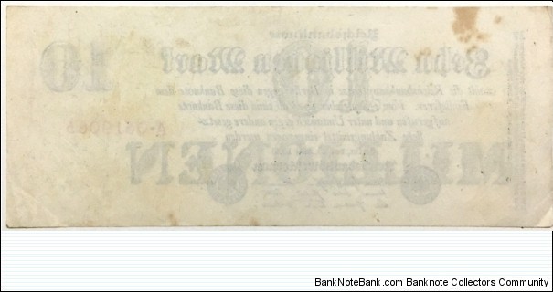 Banknote from Germany year 1923