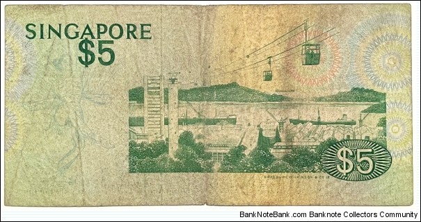 Banknote from Singapore year 1976