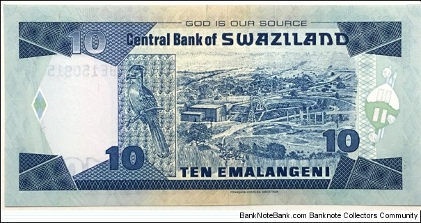 Banknote from Swaziland year 2006