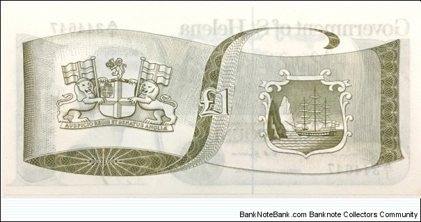 Banknote from Saint Helena year 1981