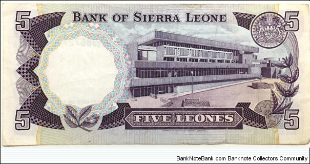 Banknote from Sierra Leone year 1985