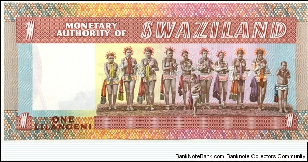 Banknote from Swaziland year 1974