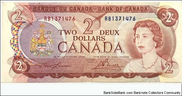 2 Dollars Banknote