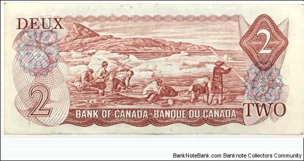 Banknote from Canada year 1974