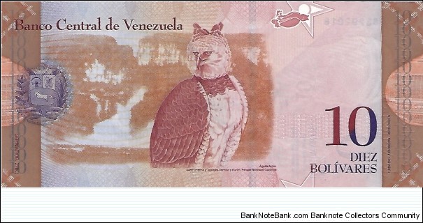 Banknote from Venezuela year 2011