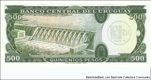 Banknote from Uruguay year 1975