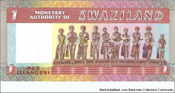 Banknote from Swaziland year 1974