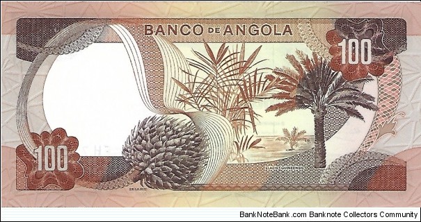 Banknote from Angola year 1972