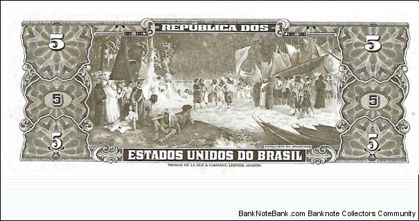 Banknote from Brazil year 1964