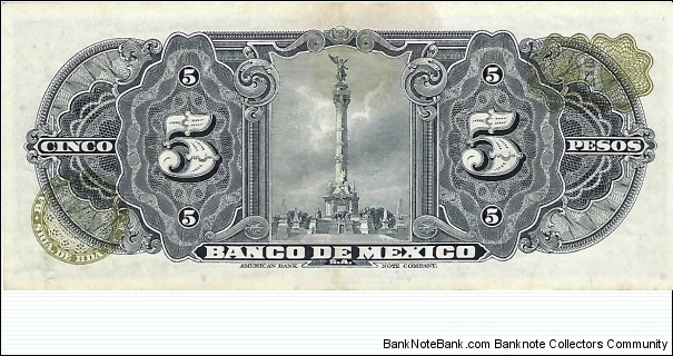 Banknote from Mexico year 1963