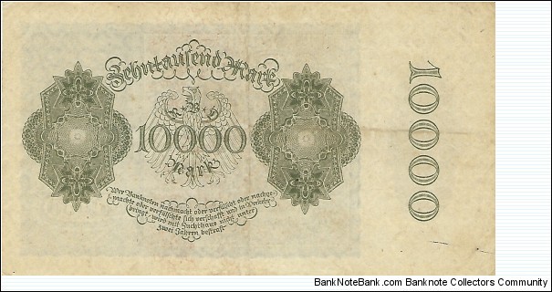 Banknote from Germany year 1922