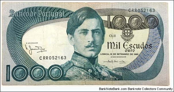 1000 Escudos Banknote