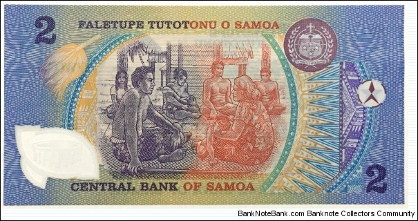 Banknote from Samoa year 1990