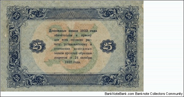 Banknote from Russia year 1924