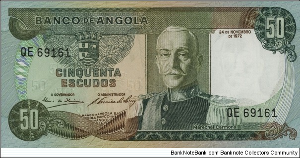 50 Escudos Banknote