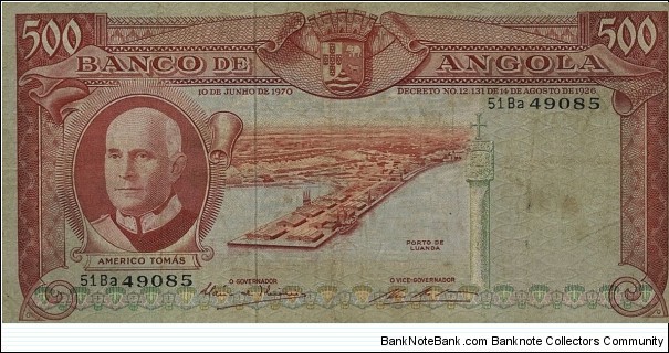 500 Escudos Banknote