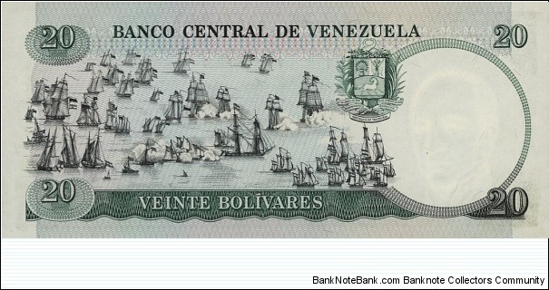 Banknote from Venezuela year 1987