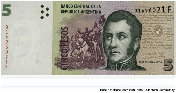 5 Pesos Banknote