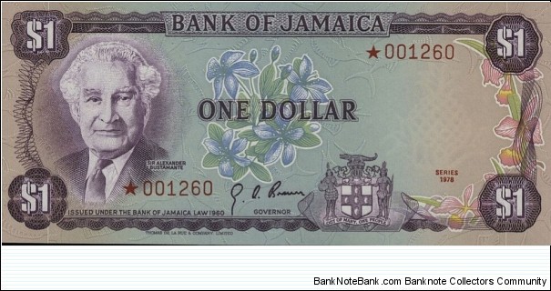 1 Dollar Banknote