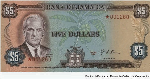 5 Dollars Banknote