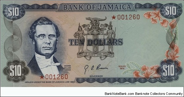 10 Dollars Banknote